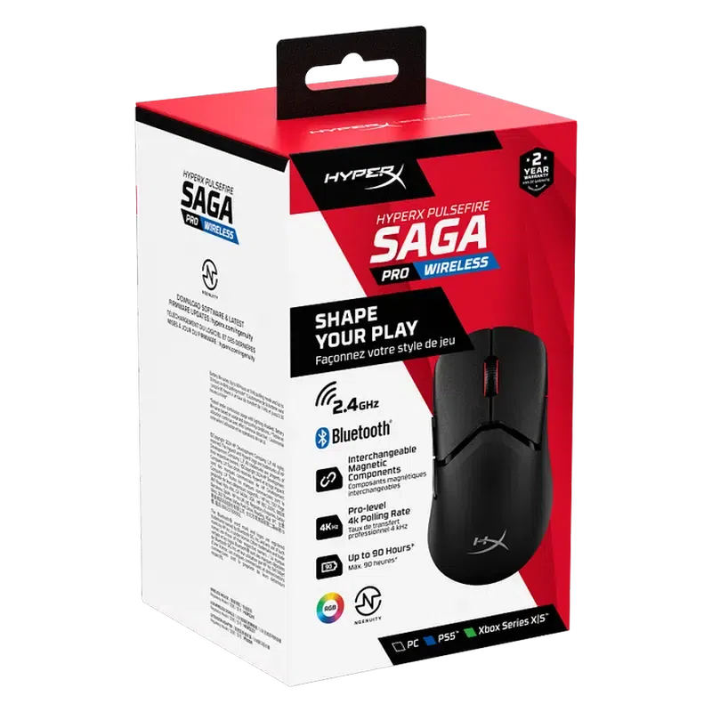Игровая мышь HyperX Pulsefire Saga Pro, Black 11