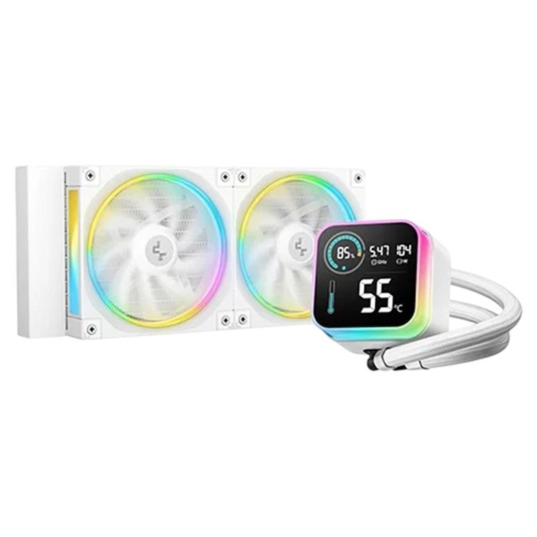 Система охлаждения DeepCool LQ240 WH, Белый