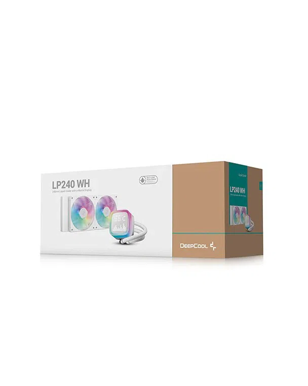 Система охлаждения DeepCool LP240 WH, Белый 6