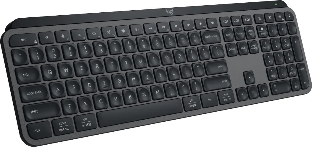Tastatură Logitech MX Keys, Fara fir, Graphite 2