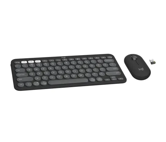 Клавиатура и мышь Logitech Pebble 2, Tonal Graphite 2