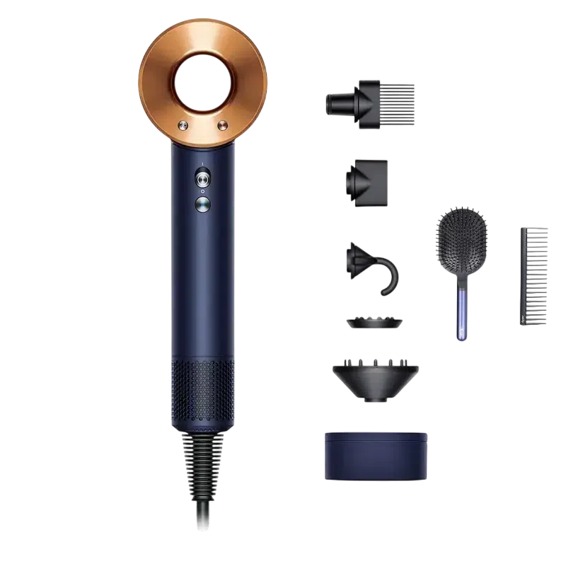 Uscător de păr Dyson HD07 Gift Edition, 1600W, Prussian Blue | Rich Copper 13