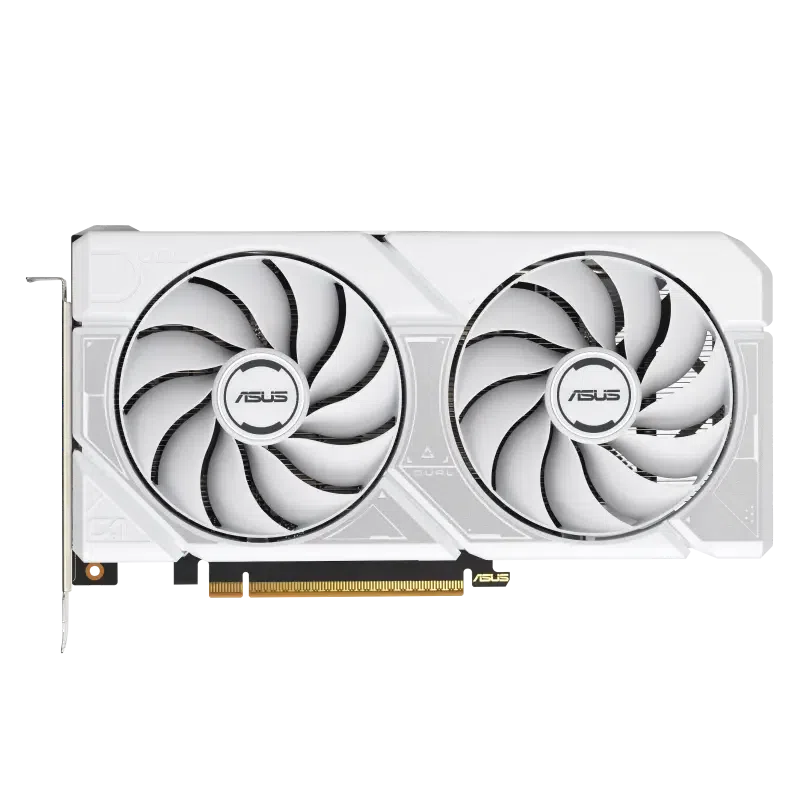 Видеокарта ASUS Dual GeForce RTX 5060 OC, Белый 9