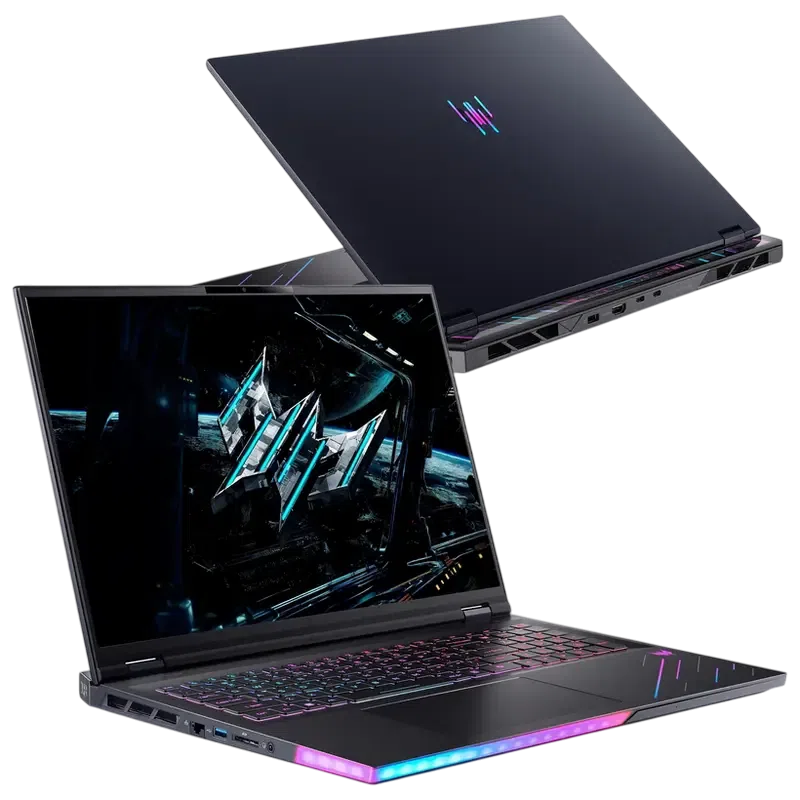 Laptop Gaming 18" Acer Predator Helios 18 AI PH18-73, Abyssal Black 4