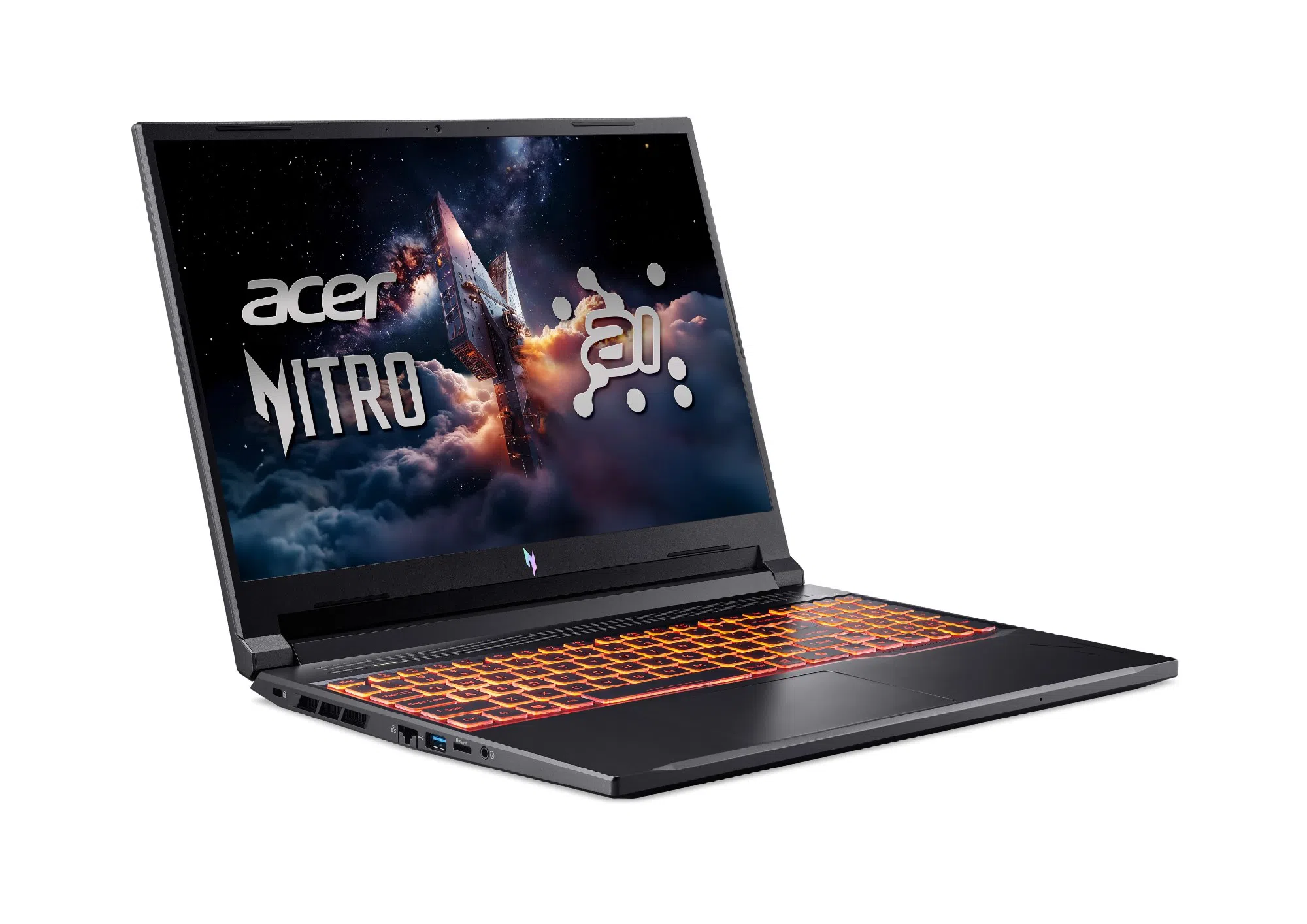 Laptop 16” Acer Nitro V 16 AI ANV16-42, Obsidian Black 4