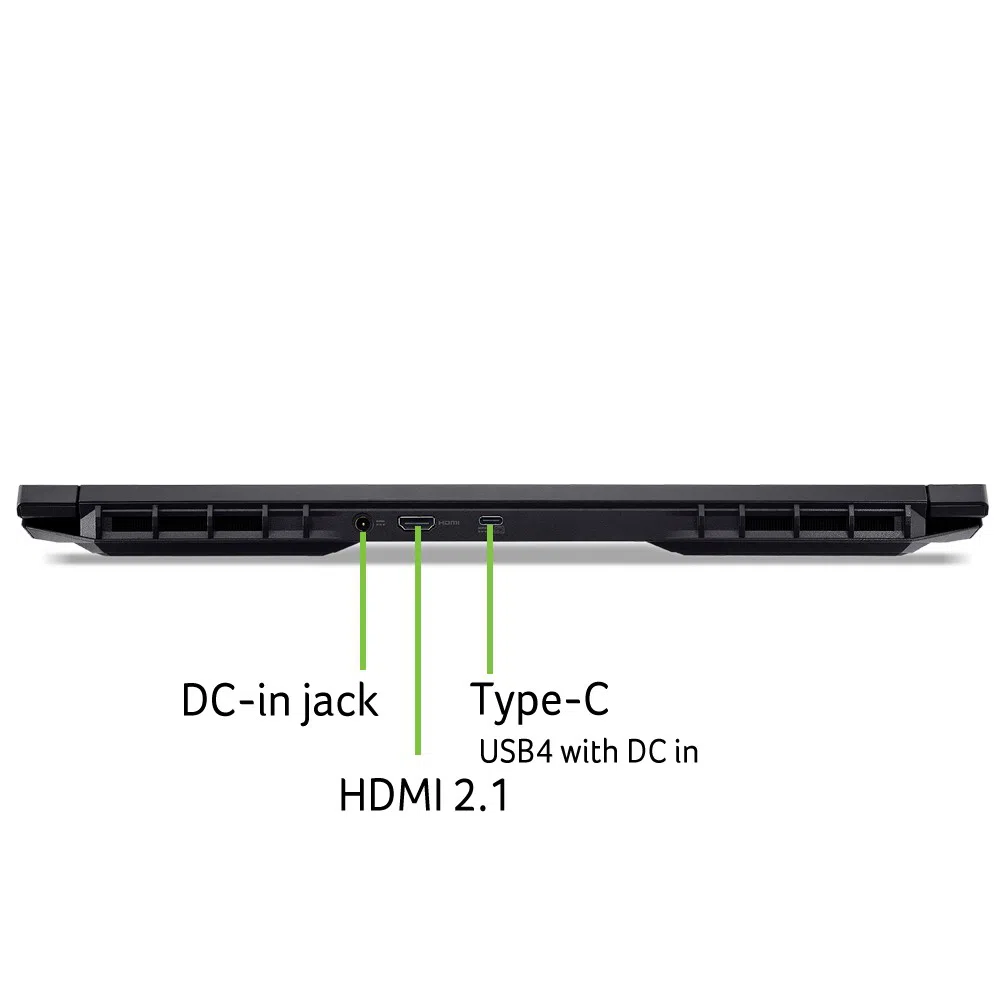 Laptop 17.3” ACER Nitro V 17 AI ANV17-41, Obsidian Black 6
