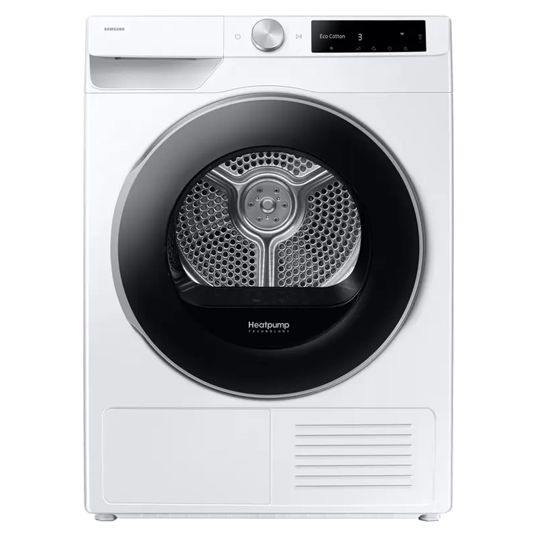 Сушильная машина Samsung DV90DG6845LEU4, 9кг, Белый