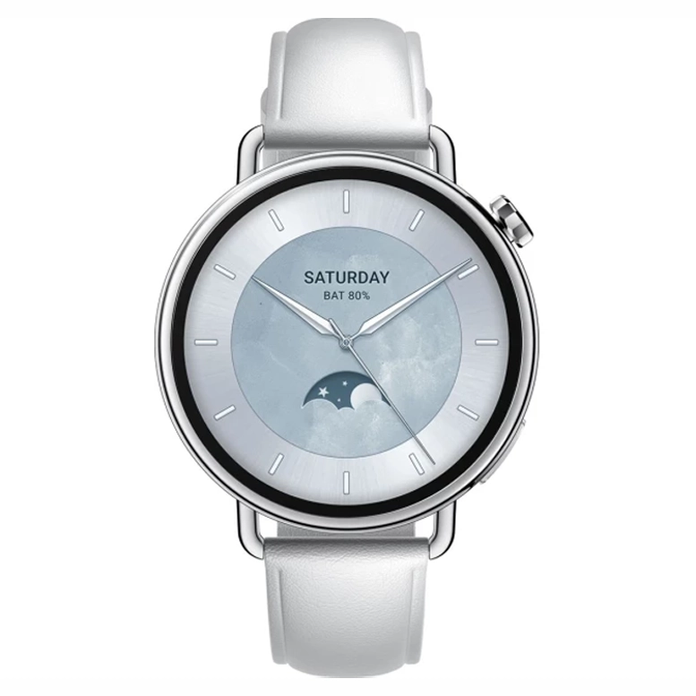 Xiaomi Watch S4 41mm Leather Strap White 2