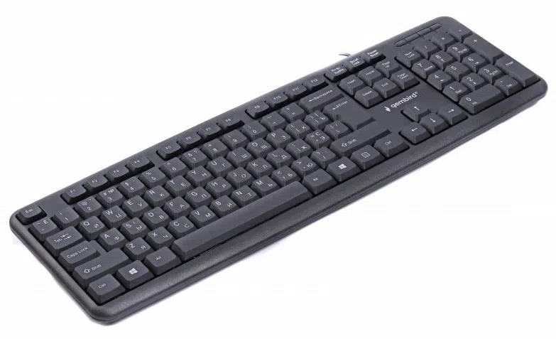 Клавиатура Gembird KB-U-103-UA, Проводное, Черный 2