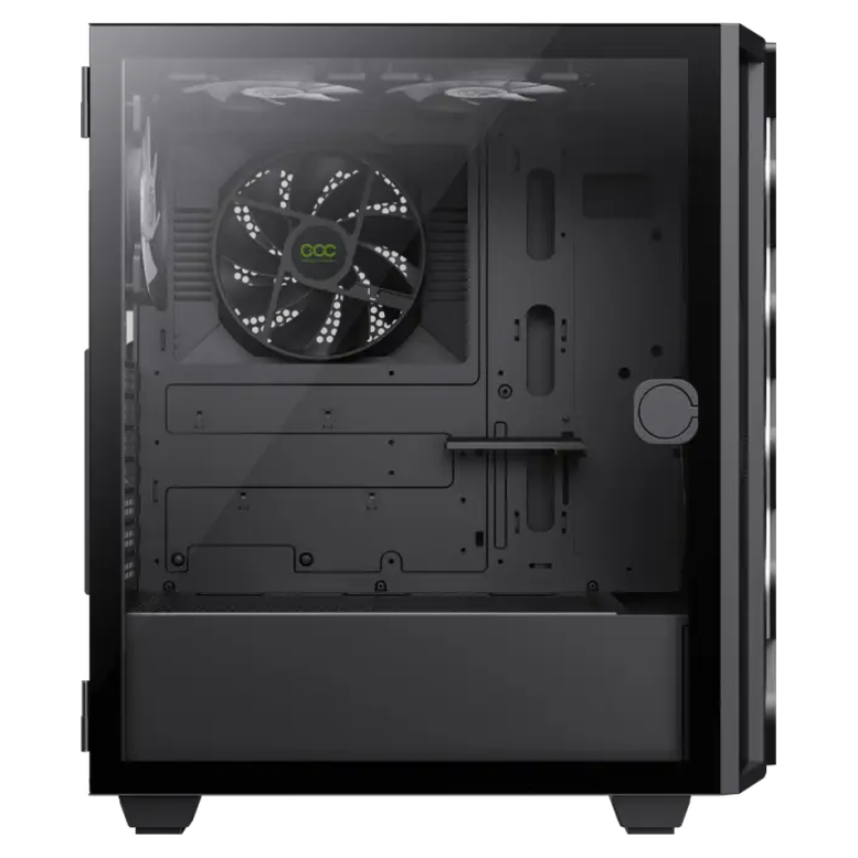 Корпус для ПК Gamemax DIAMOND CP BK Mid-Tower, Черный 9