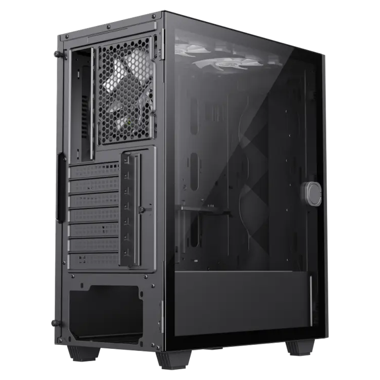 Корпус для ПК Gamemax DIAMOND CP BK Mid-Tower, Черный 6