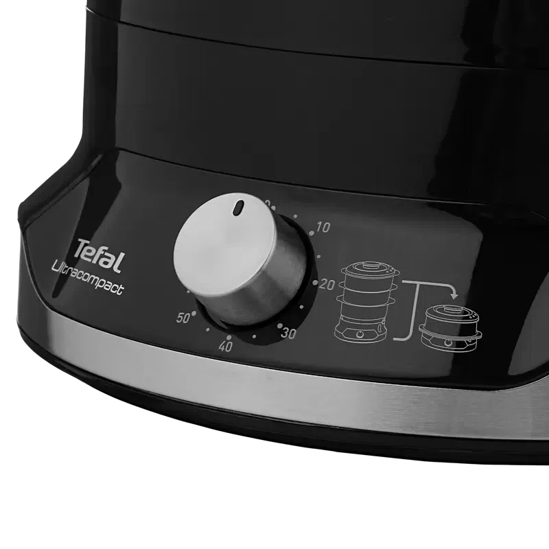 Пароварка Tefal VC204810, Чёрный 5