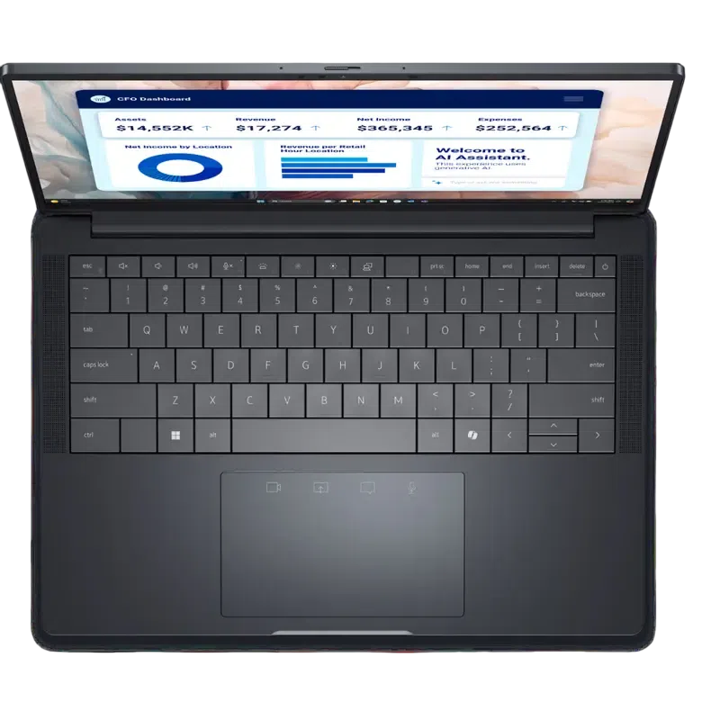 Laptop Business 14" DELL Pro 14 Premium PA14250, Magnesium 3