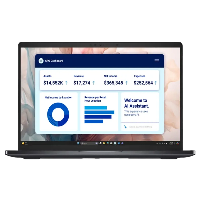 Laptop Business 14" DELL Pro 14 Premium PA14250, Magnesium