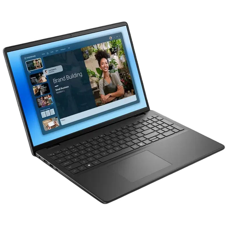 Laptop Business 16" DELL 16 DC16250, Carbon Black 3