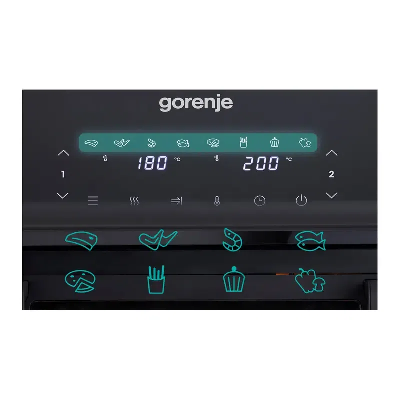 Мультипечь Gorenje AF2700BP, Чёрный 8