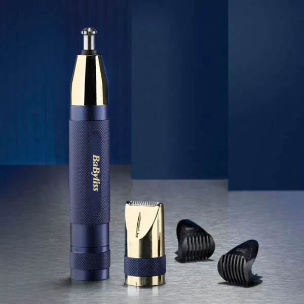 Триммер для носа и ушей Babyliss E112E, Синий 8