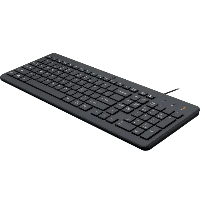 Клавиатура и мышь HP 150, Проводное, Чёрный 4