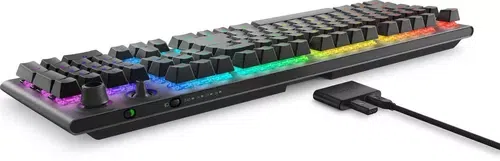 Игровая клавиатура Dell 545-BBFL Alienware Tri-Mode Wireless Gaming AW920K (Dark Side of the Moon) 4