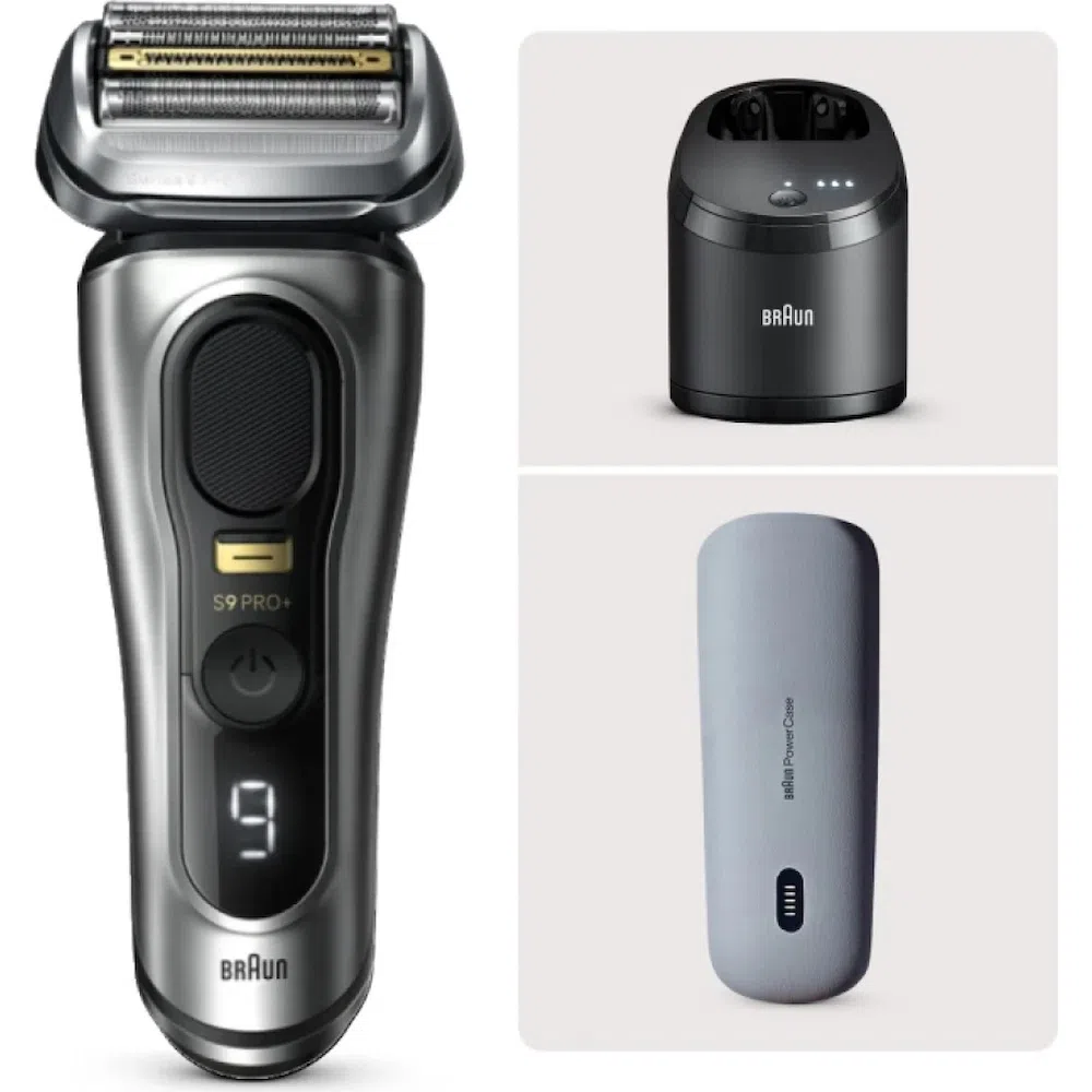 Бритва Braun Series 9 Pro+ 9577cc, Серебристый 2