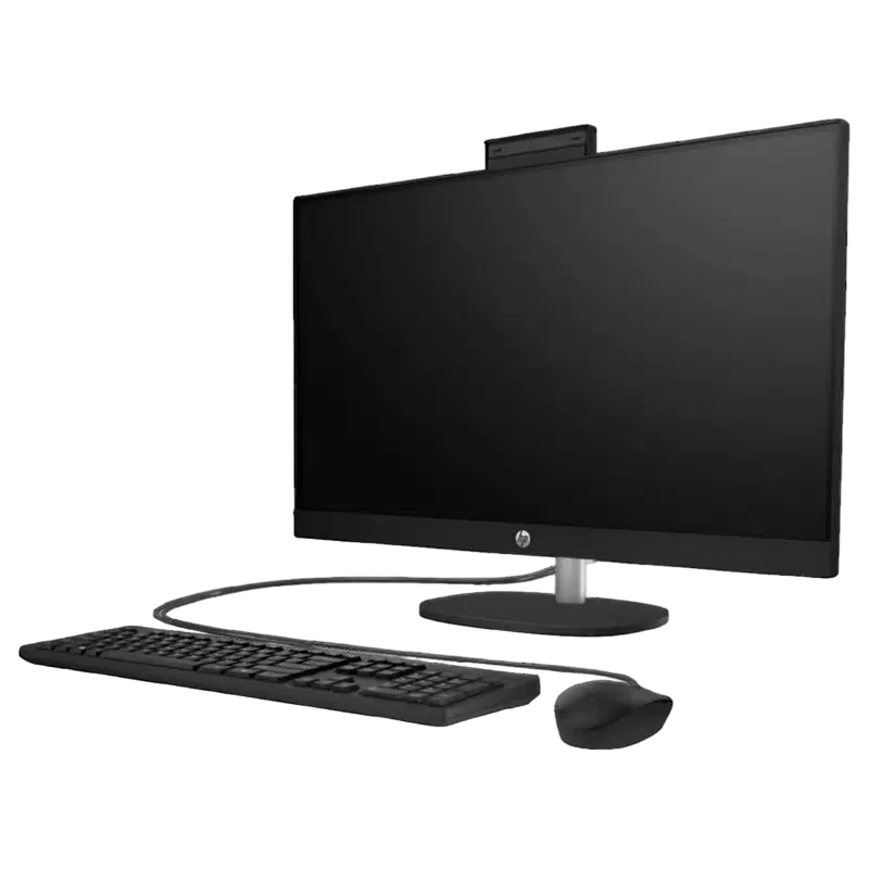 Computer All-in-One HP 27-cr1060ci, Core Ultra 5, 16GB/512GB, 60 Hz, Negru 4