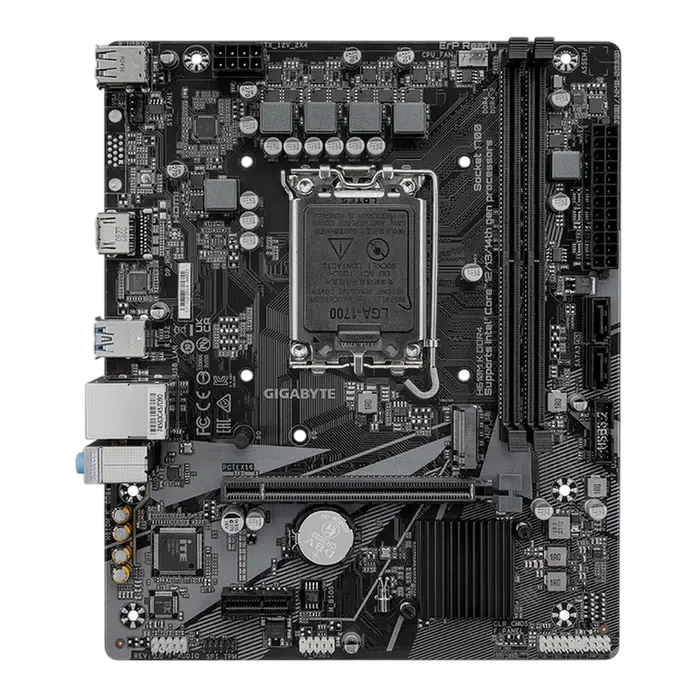 Материнская плата Gigabyte H610M K DDR4 2.0 LGA1700 Micro-ATX 2