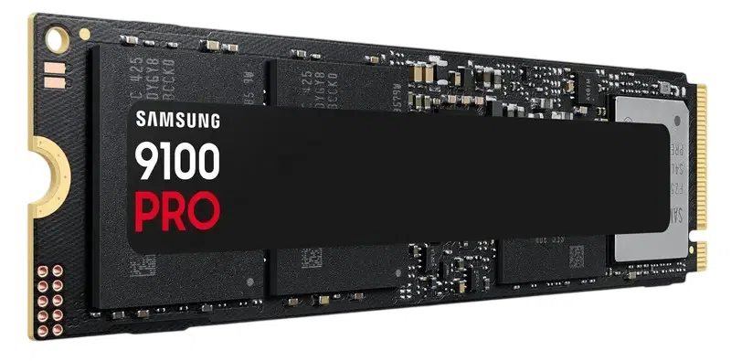 SSD Накопитель Samsung 9100 Pro, 1 ТБ, MZ-VAP1T0BW, Черный 3