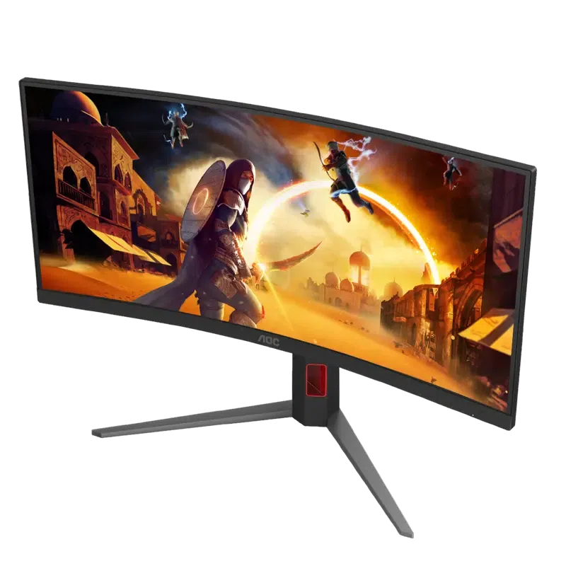34" Monitor Gaming AOC CU34G4, Negru 4