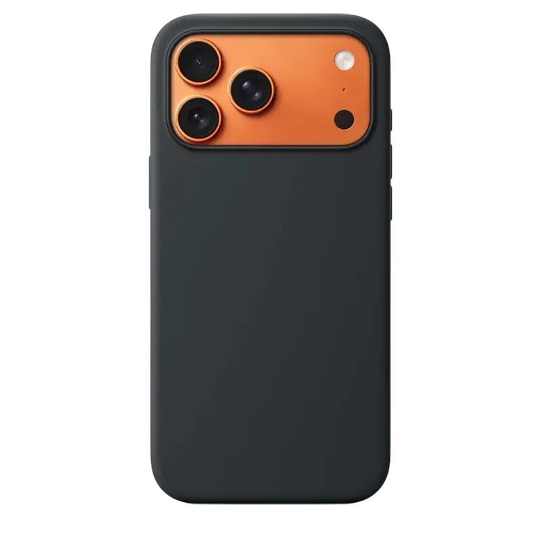 Чехол силиконовый премиум iPhone 17 Pro Max with MagSafe, Черный 6