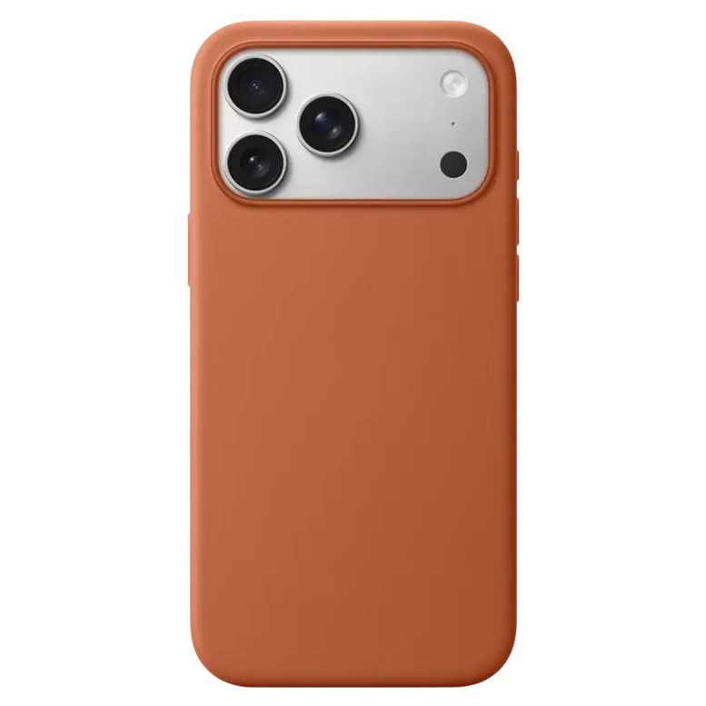 Чехол силиконовый премиум iPhone 17 Pro Max with MagSafe, Terra Cotta