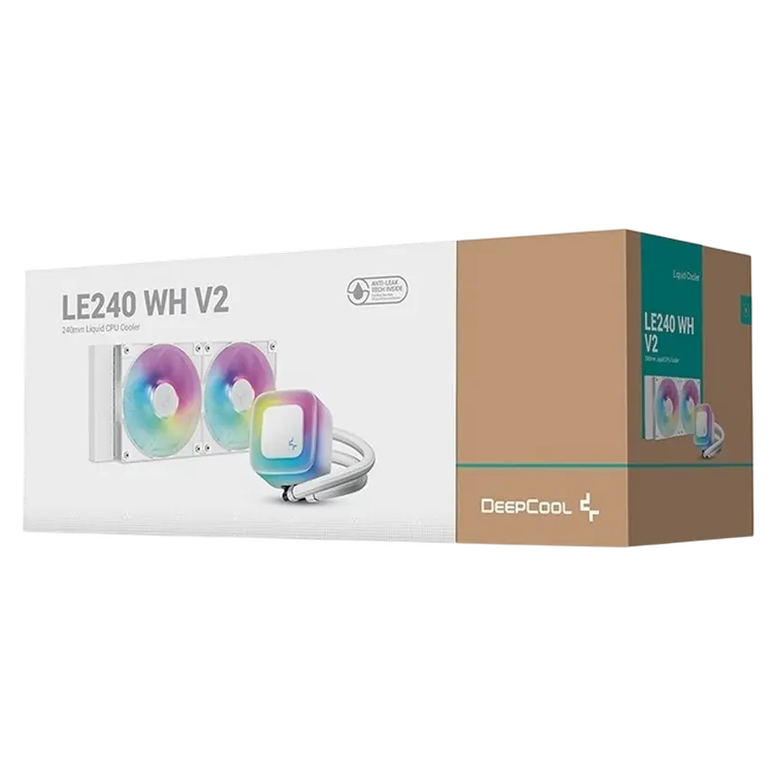 Система охлаждения Deepcool LE240 WH V2, Белый 7
