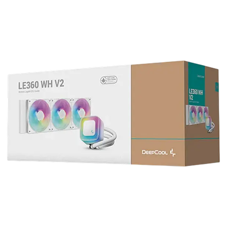 Система охлаждения DeepCool LE360 V2 WH, Белый 6