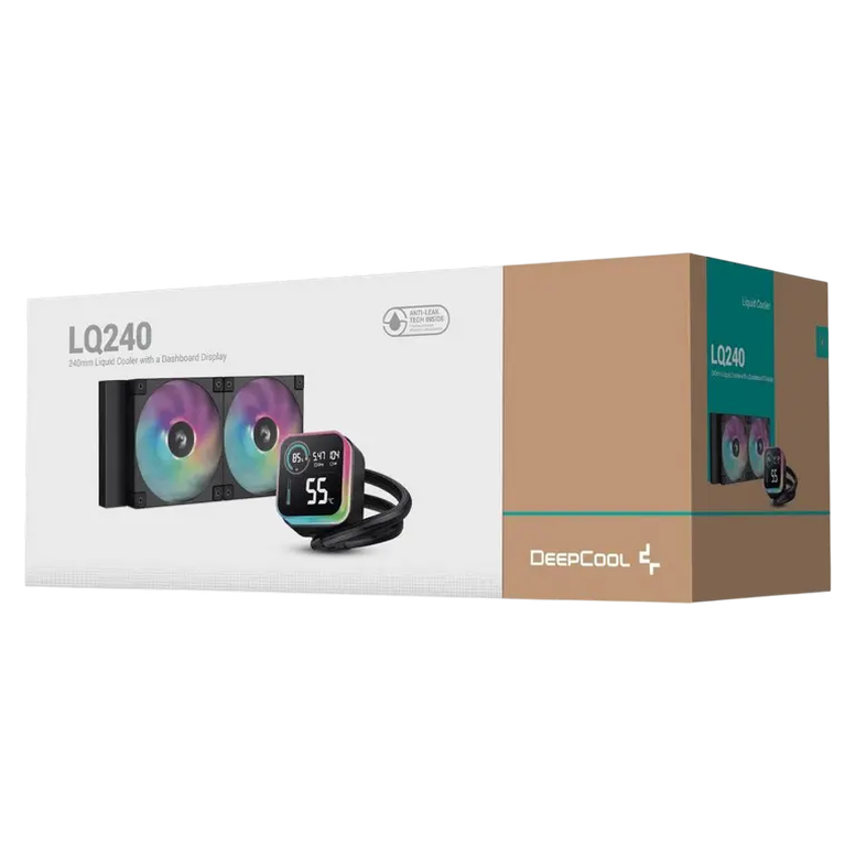 Система охлаждения Deepcool LQ240 ARGB, Черный 6