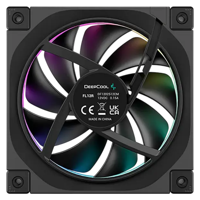 Вентилятор для ПК DeepCool FL12 R, 120 мм, Черный 4