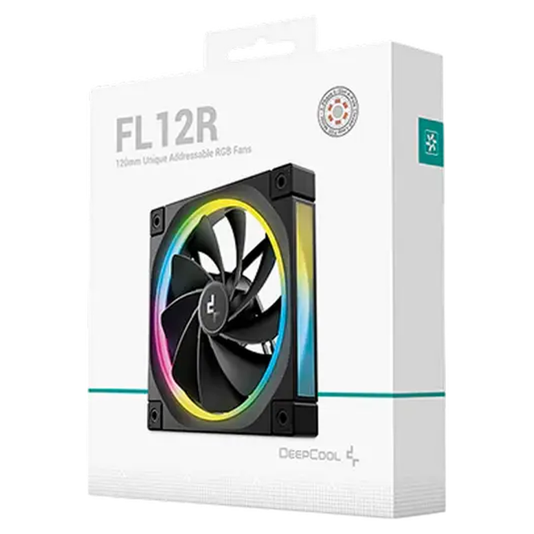 Вентилятор для ПК DeepCool FL12 R, 120 мм, Черный 12