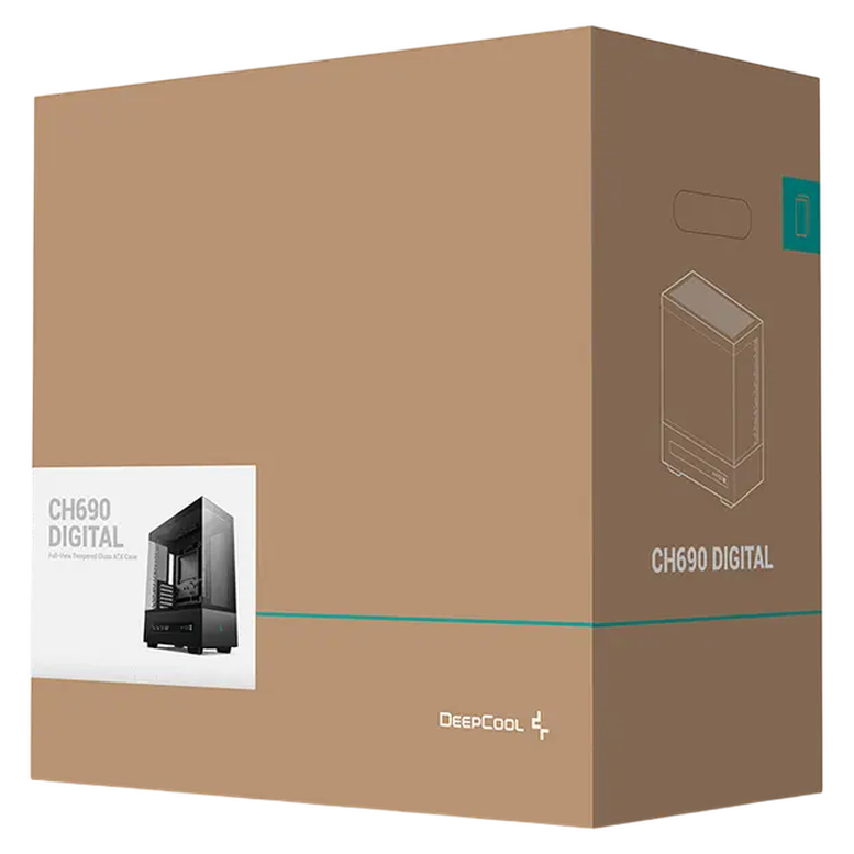 Корпус для ПК Deepcool CH690 Digital Mid-Tower, Черный 28