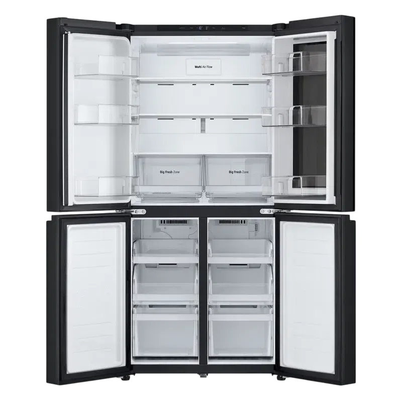 Холодильник LG GMV860EPDE, InstaView Door-in-Door, Чёрный 4