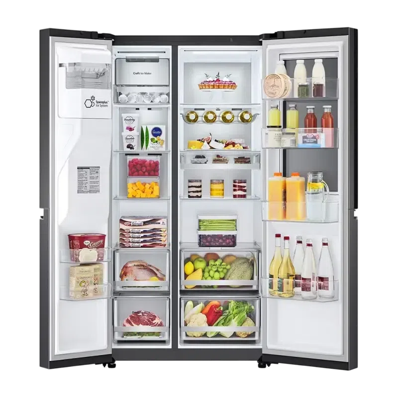 Frigider LG GSXV90MCDE, InstaView Door-in-Door™, Black 4
