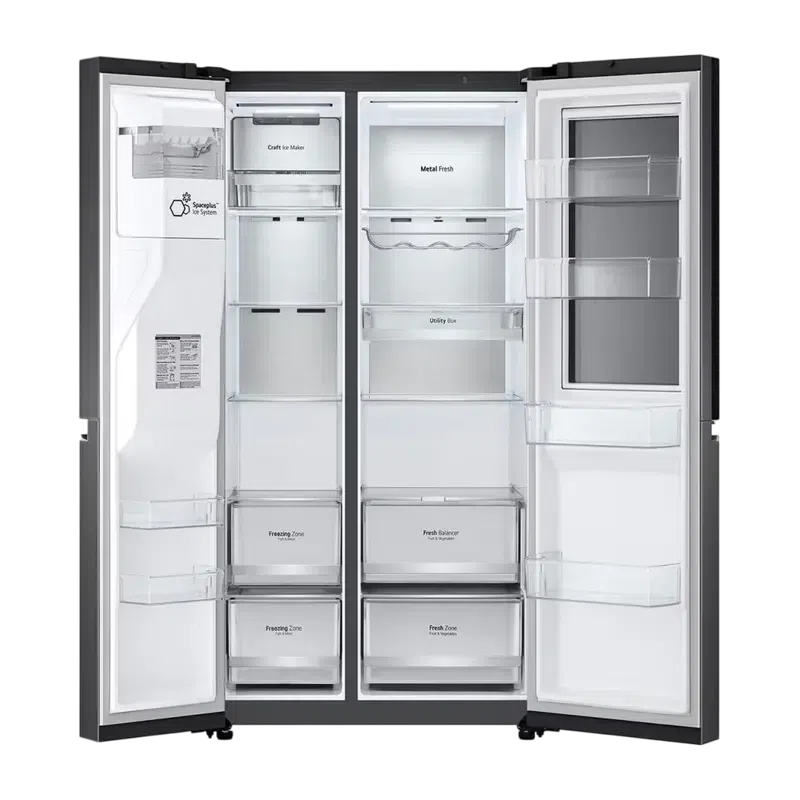 Frigider LG GSXV90MCDE, InstaView Door-in-Door™, Black 3