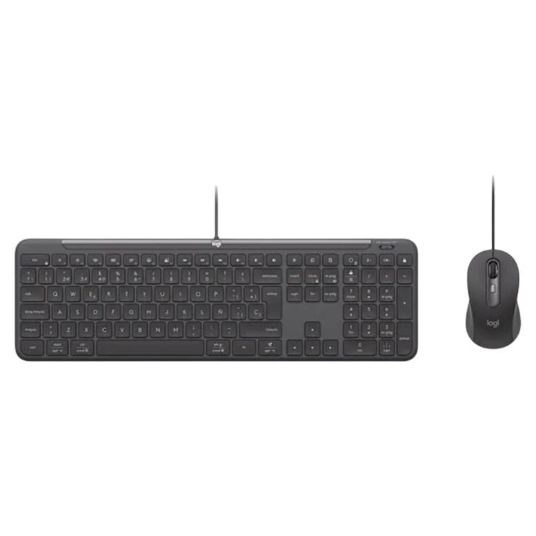 Клавиатура и мышь Logitech MK620, Graphite