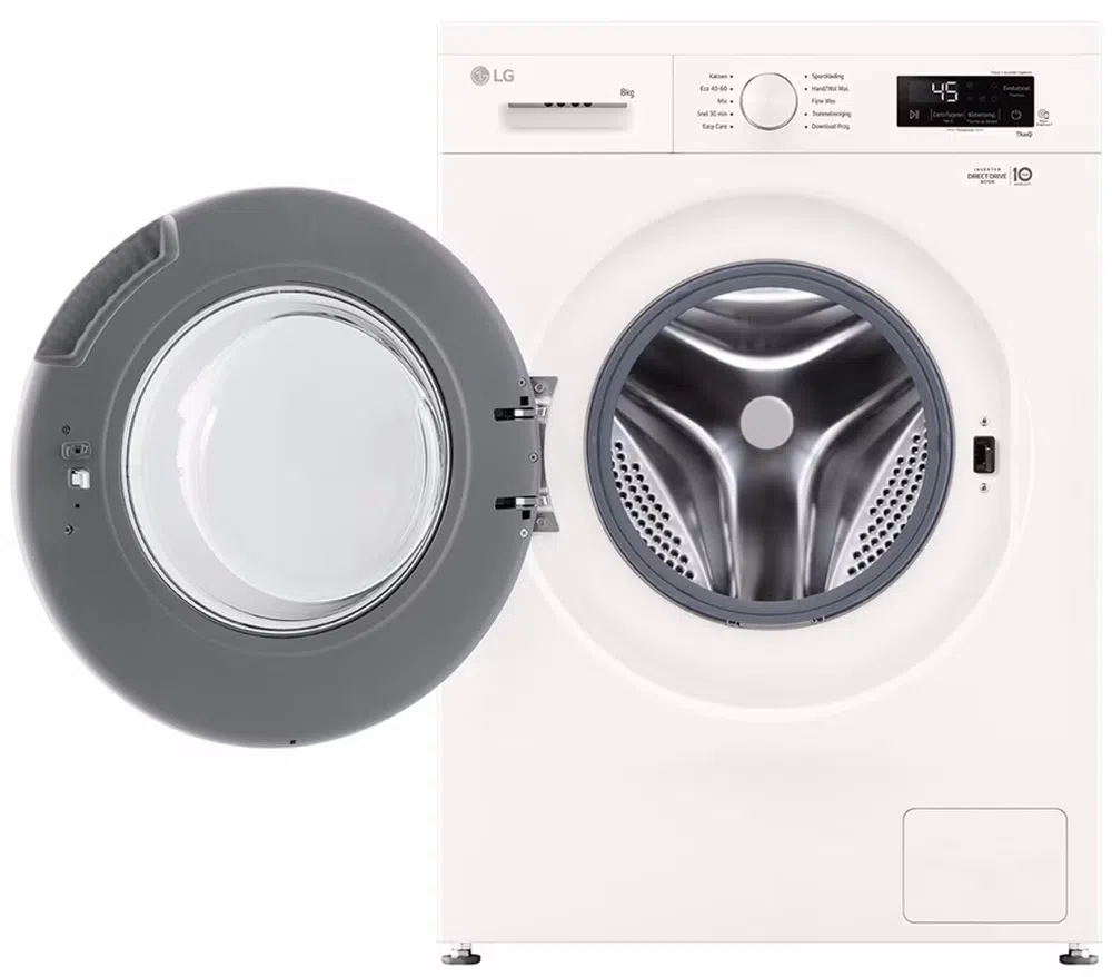 Стиральная машина LG F4X1008NWH, 8 кг, Белый 3