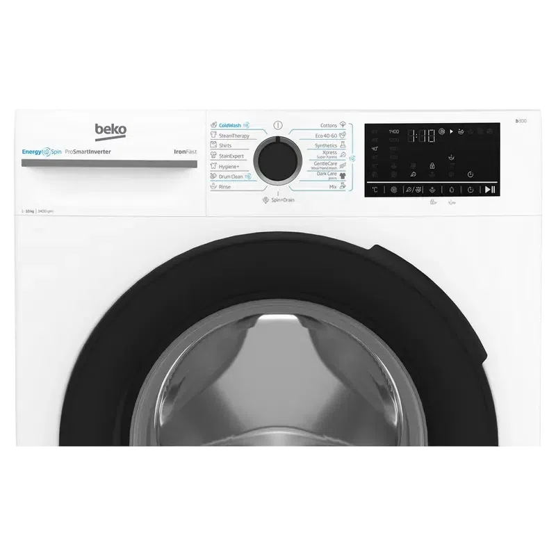 Стиральная машина Beko BM3WFU410415WB, 10 кг, Белый 4