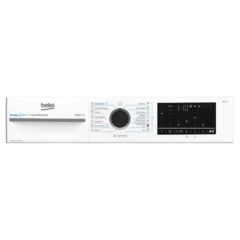 Стиральная машина Beko BM3WFU410415WB, 10 кг, Белый 5