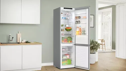 Холодильник Bosch KGN392LCF, Gray 7