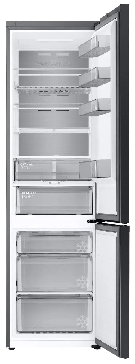 Холодильник Samsung RB38C7B6D22/EF, Черный 3