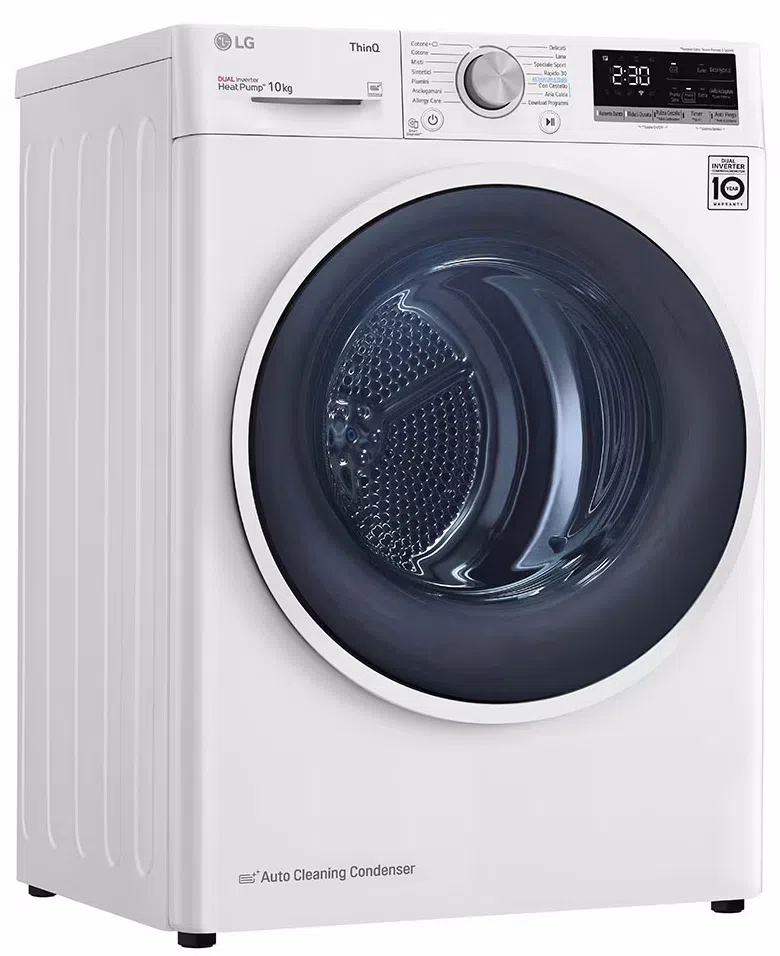 Mașină de uscat rufe LG RH10V9AV4W, White 2