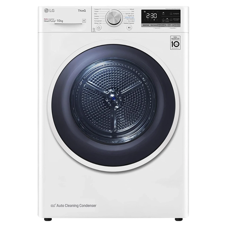 Mașină de uscat rufe LG RH10V9AV4W, White