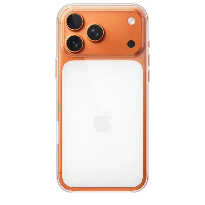 Оригинальный чехол для Apple iPhone 17 Pro Max Clear Case with MagSafe, Прозрачный 11