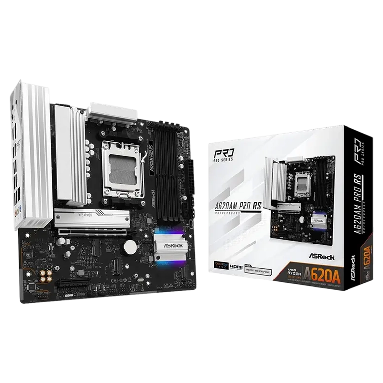 Placă de bază ASRock A620AM PRO RS AM5 Micro-ATX