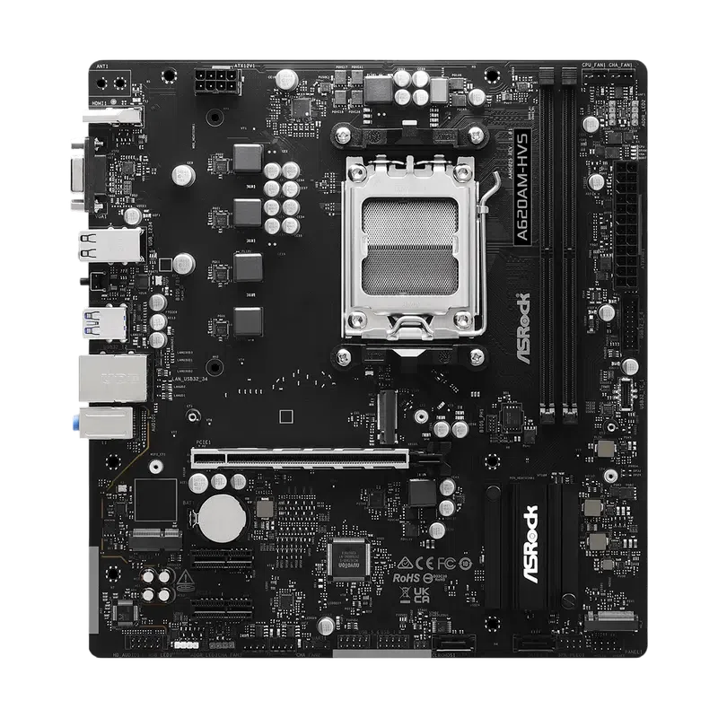 Материнская плата ASRock A620AM-HVS AM5 Micro-ATX 2